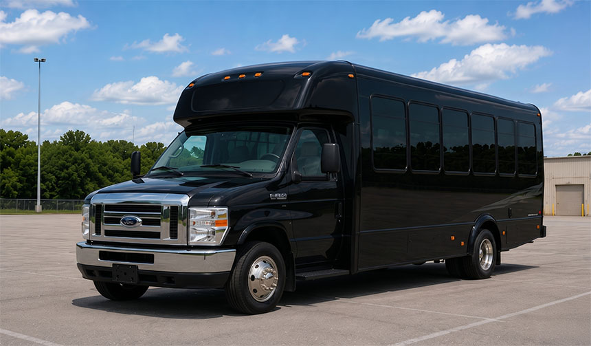 20-passenger minibus available for charter in Gresham, OR