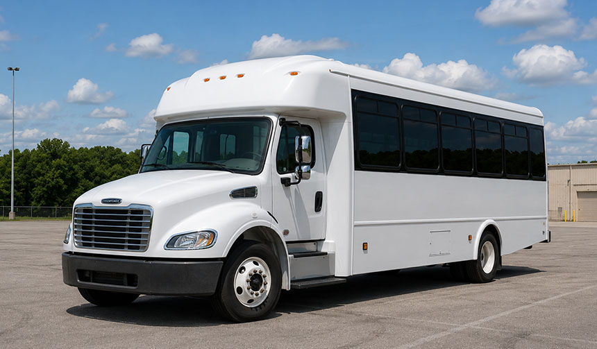 25-passenger minibus available for charter in Gresham, OR