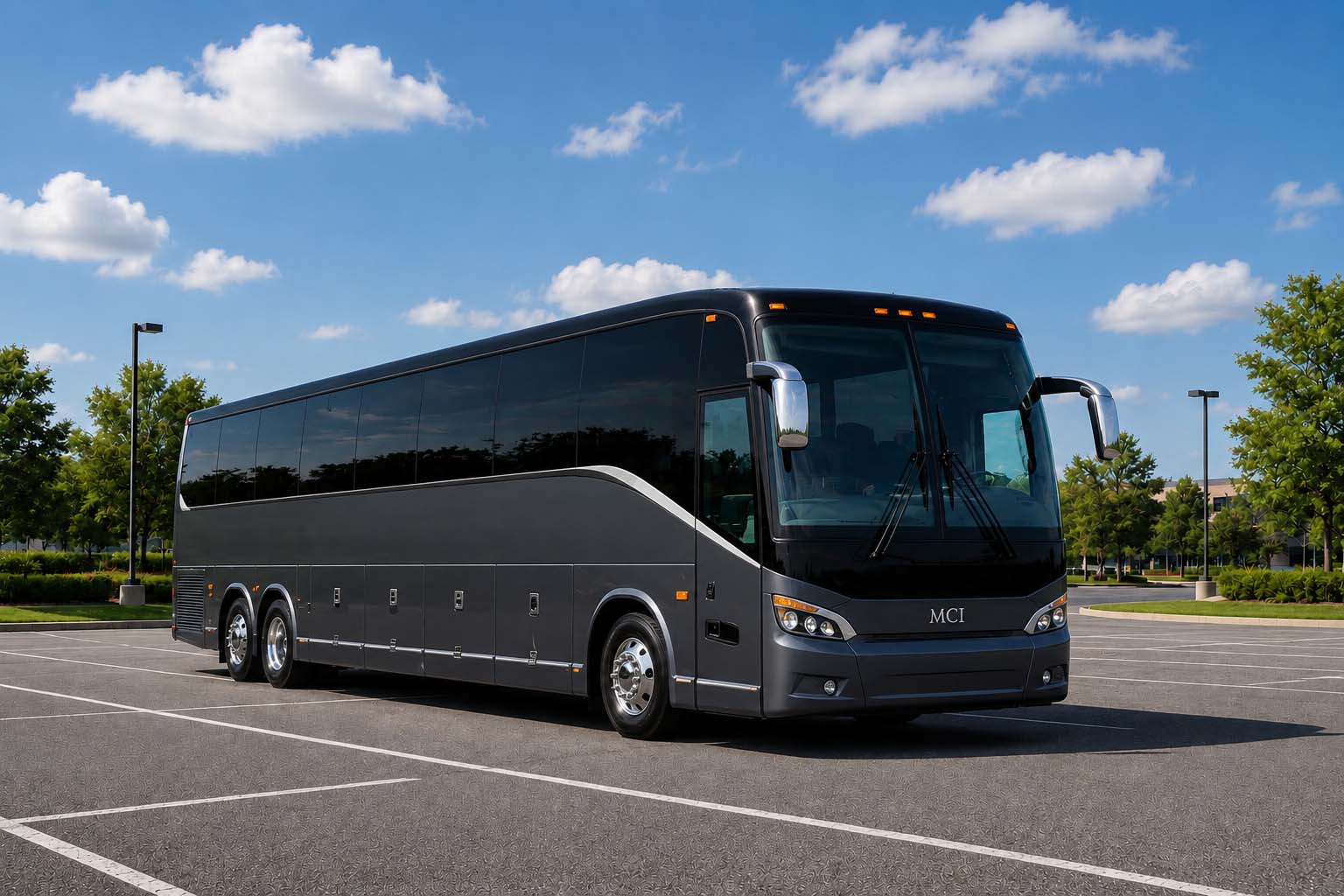 Charter bus rental in Gresham, OR